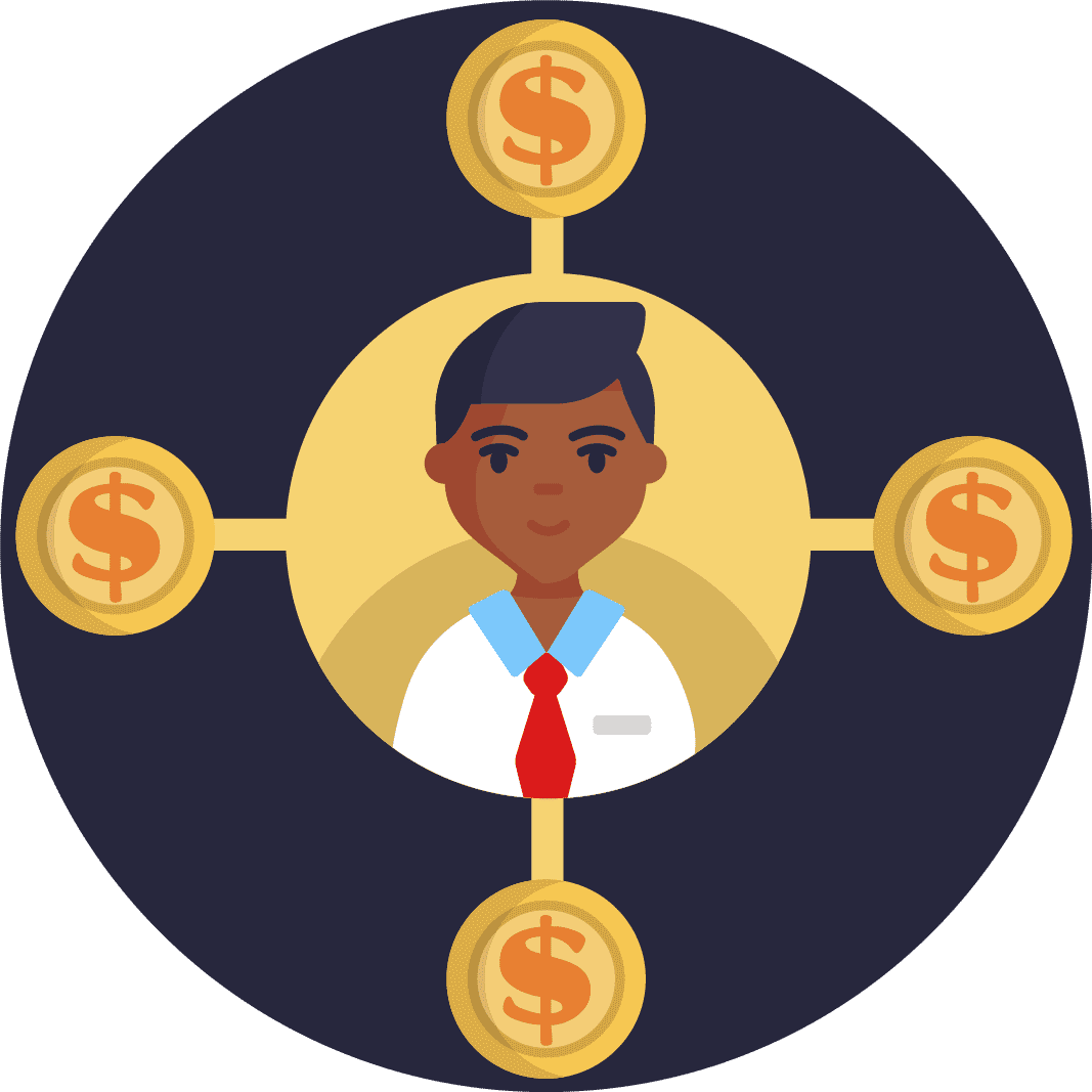 Icon for social media advertising services in Fort Wayne