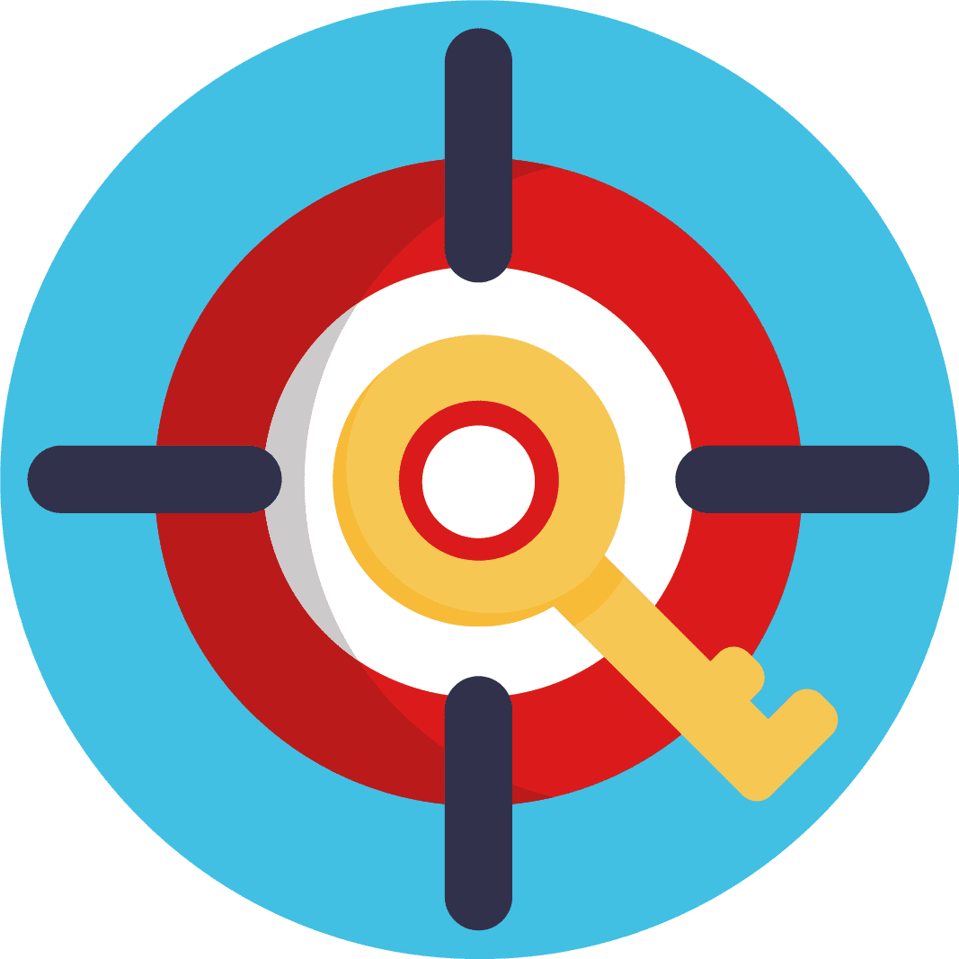 Targeted advertising icon for Google Ads in Fort Wayne.